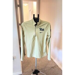 Pitt Panthers Coaches 1/4 Zip Pullover by Nike Size Large